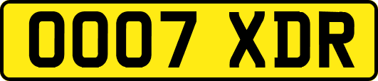 OO07XDR