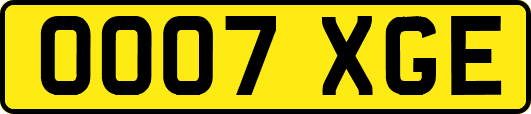 OO07XGE