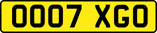 OO07XGO