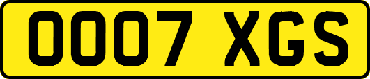 OO07XGS