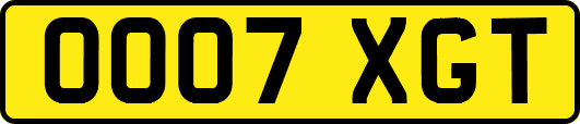 OO07XGT
