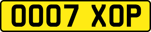 OO07XOP