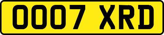 OO07XRD
