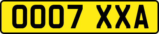 OO07XXA
