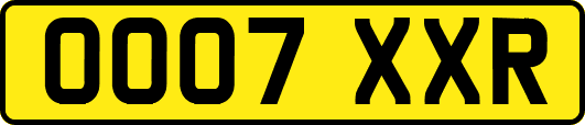 OO07XXR