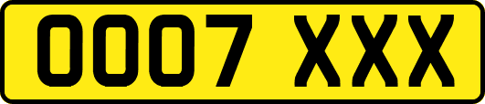 OO07XXX