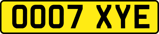 OO07XYE