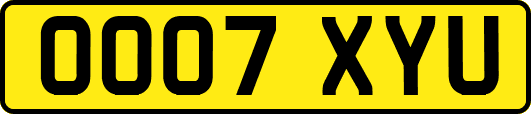 OO07XYU