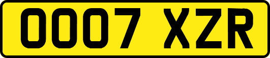 OO07XZR