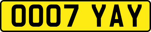 OO07YAY