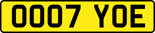 OO07YOE