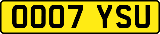 OO07YSU