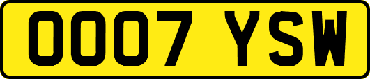 OO07YSW