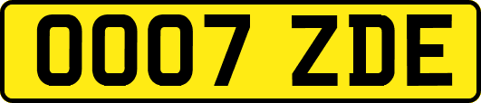 OO07ZDE