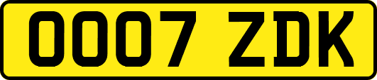 OO07ZDK