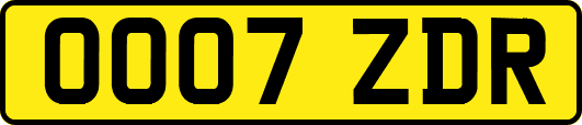 OO07ZDR