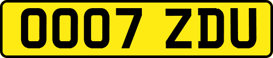 OO07ZDU