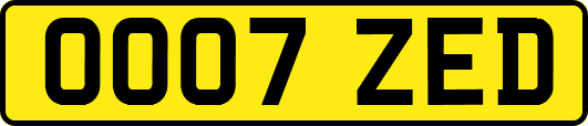OO07ZED