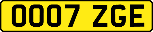 OO07ZGE