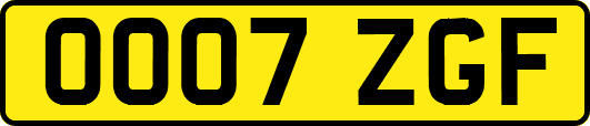 OO07ZGF