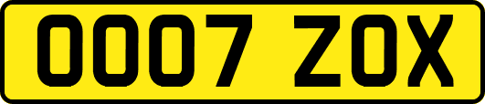 OO07ZOX