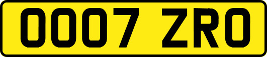 OO07ZRO