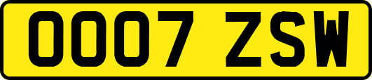 OO07ZSW