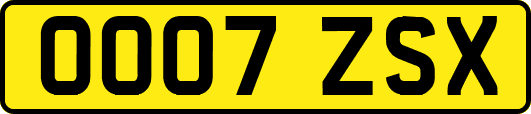 OO07ZSX