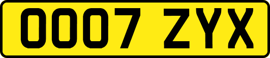 OO07ZYX