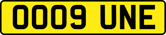OO09UNE