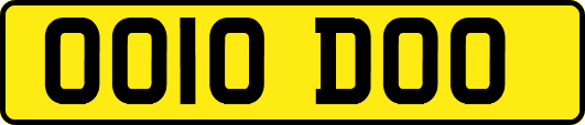 OO10DOO