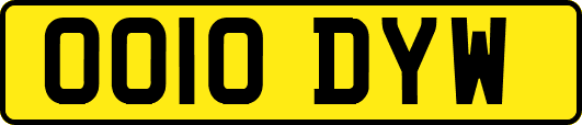 OO10DYW