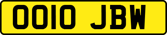 OO10JBW