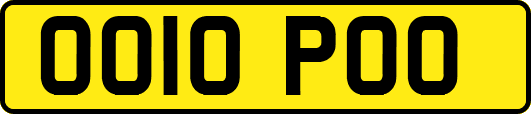 OO10POO