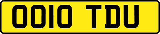 OO10TDU