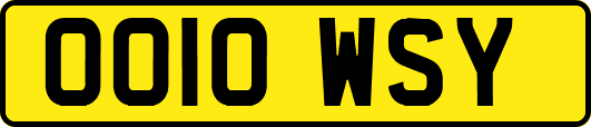 OO10WSY