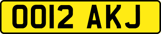 OO12AKJ