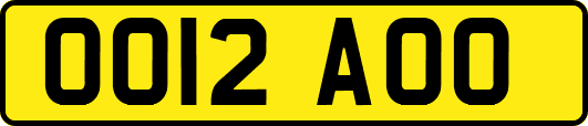 OO12AOO