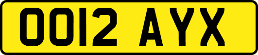 OO12AYX