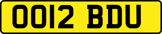 OO12BDU