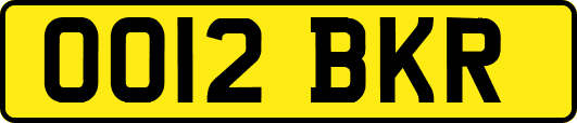 OO12BKR