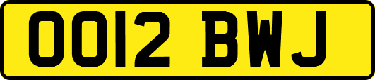 OO12BWJ