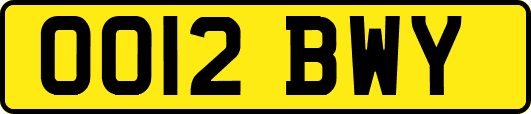OO12BWY