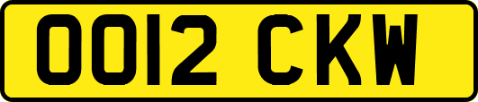 OO12CKW