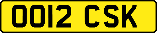 OO12CSK
