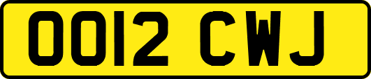 OO12CWJ