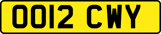 OO12CWY