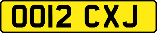 OO12CXJ