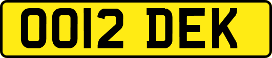 OO12DEK