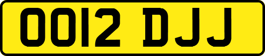 OO12DJJ